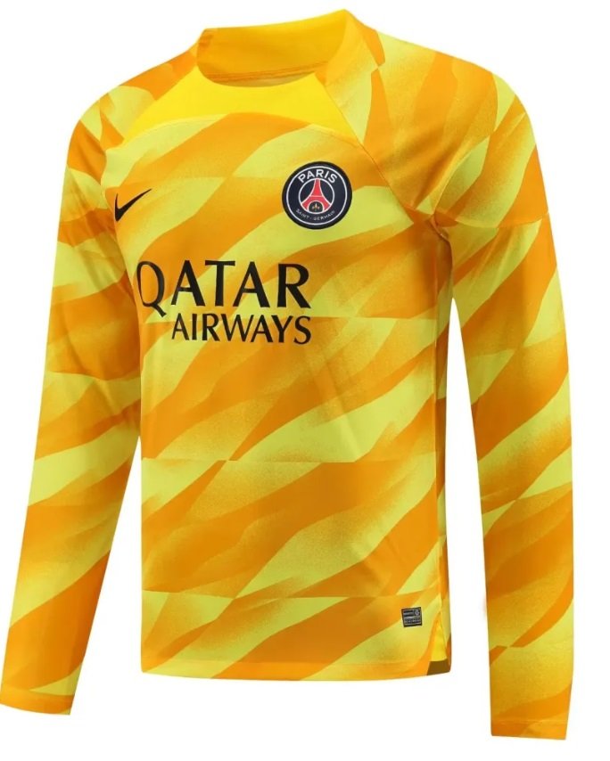 Camisa Goleiro I PSG 2023 2024 Home manga comprida